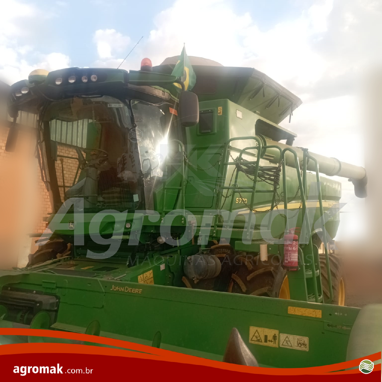 JOHN DEERE S770 de Agromak Máquinas Agrícolas